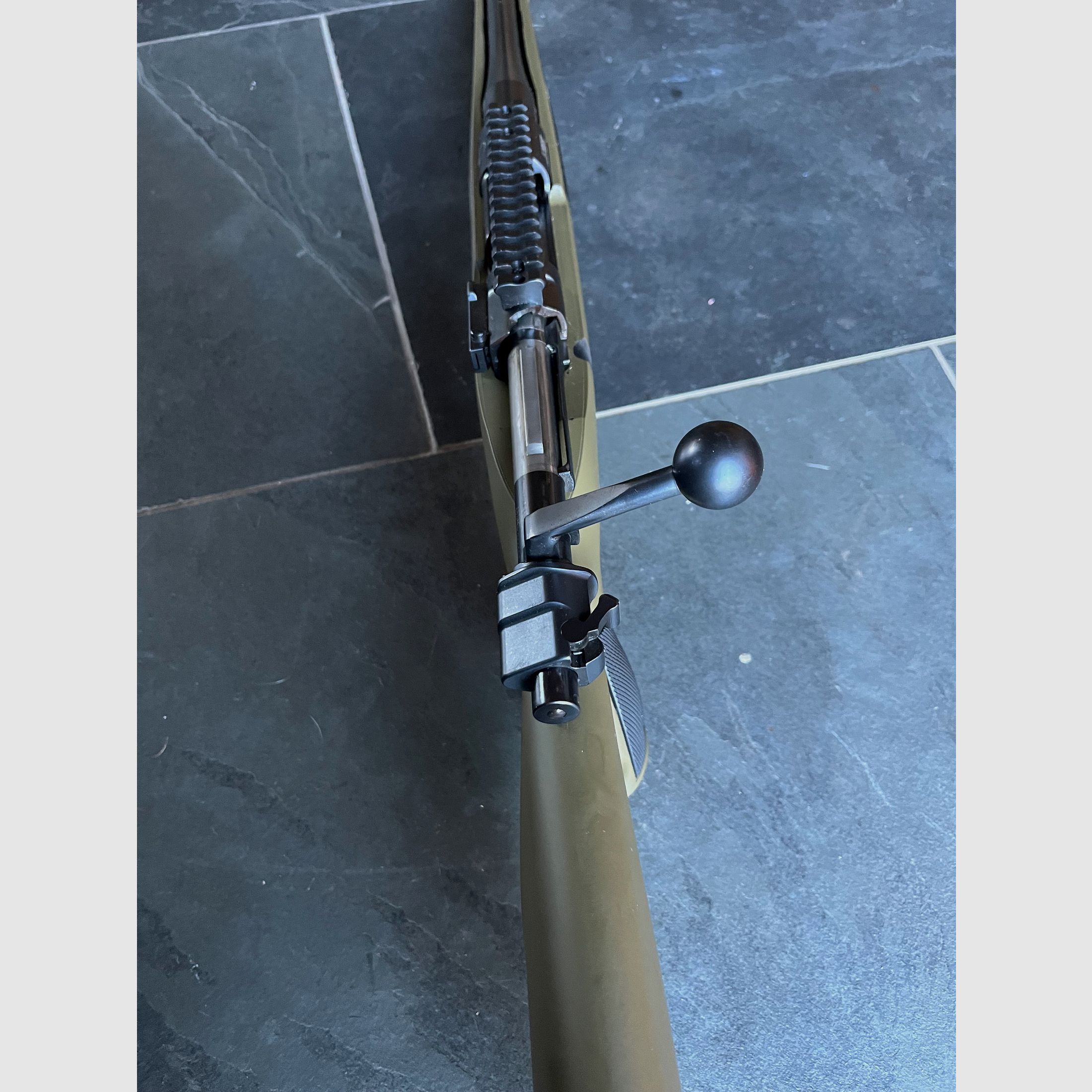 Repetitiegeweer 9,3 x 62 98 er schroefdraad gatkolf geen K 98 als nieuw