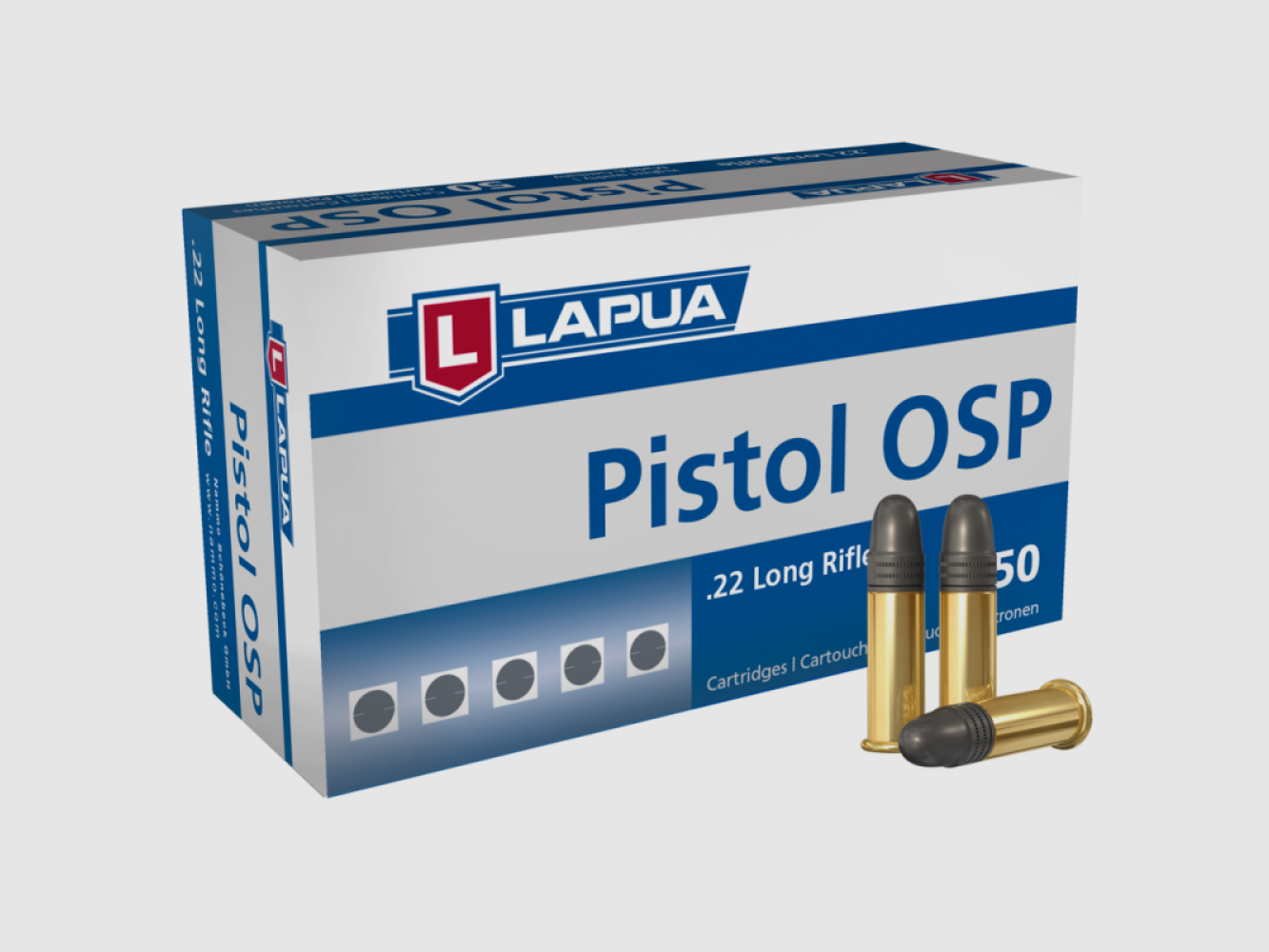 22 LR Lapua Pistol OSP LRN VE50