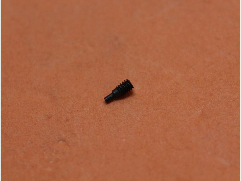 DPMS AR-15: Rear Sight Base Index Screw AR-15 A2 Matte DPMS retaining screw for the detent disk of the diopter sight, image 2 of 3