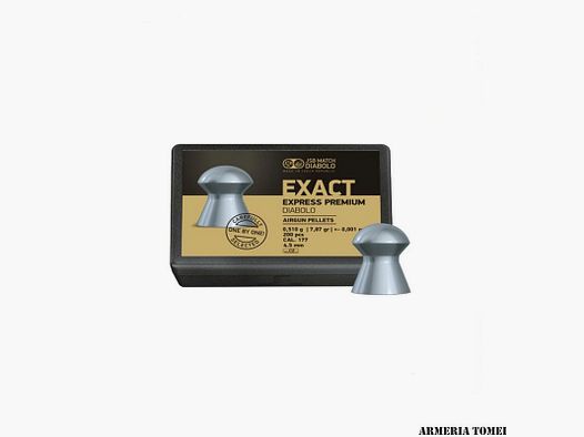 JSB MATCH – EXACT PREMIUM DIABLO PELLETY DO WIATRÓWEK KAL. 4,5mm 0,547g / 8,44gr / +- 0,001g / 200 SZT.