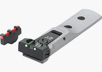 LPA TXT03-F1-SILVER(SET) adjustable revolver sight for 629, 686, 586, 627, 66, 67, 696, 17, 19, 657, 610, 625, 29, 27 – Fiber Optic