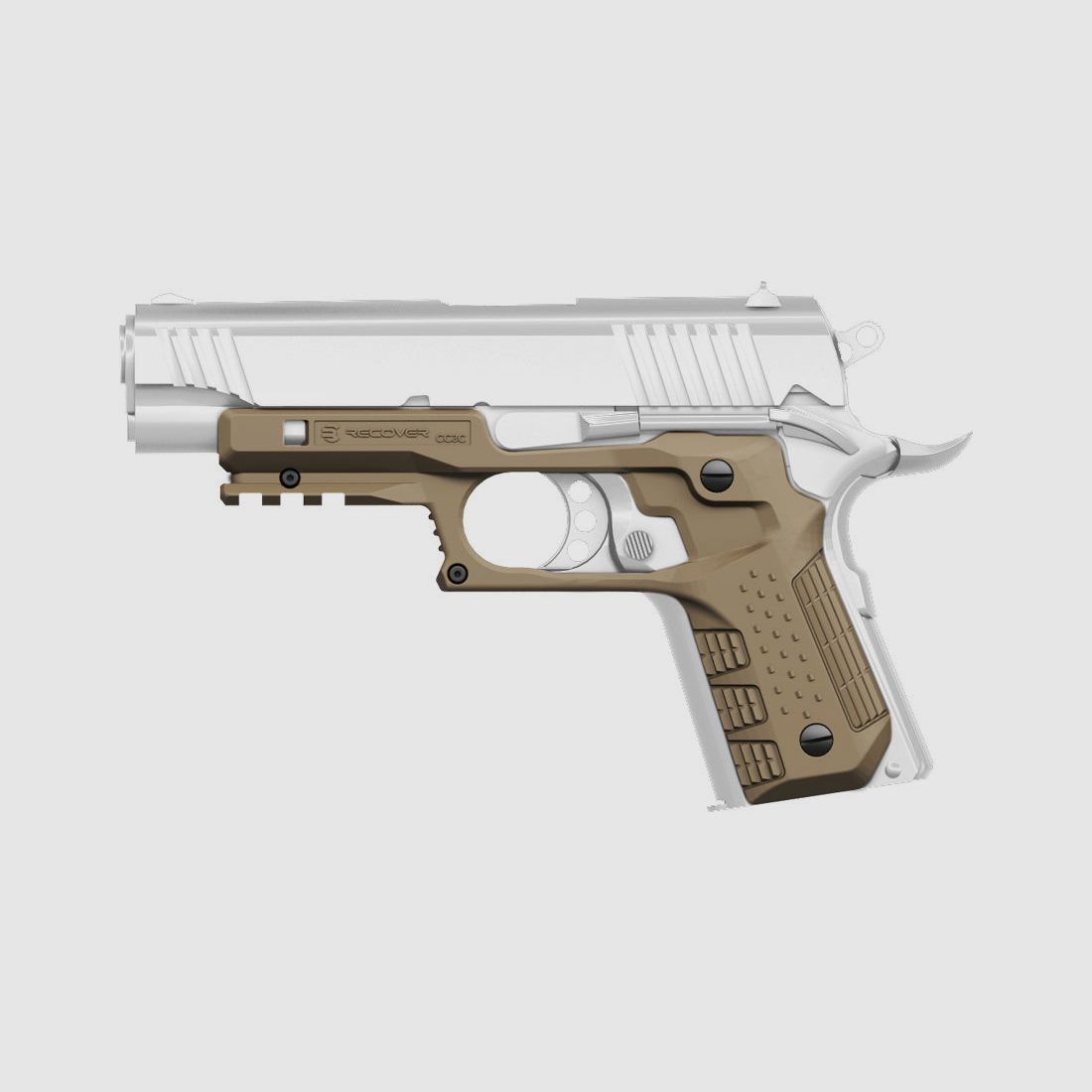 Recover Grip & Rail System für 1911 Compact