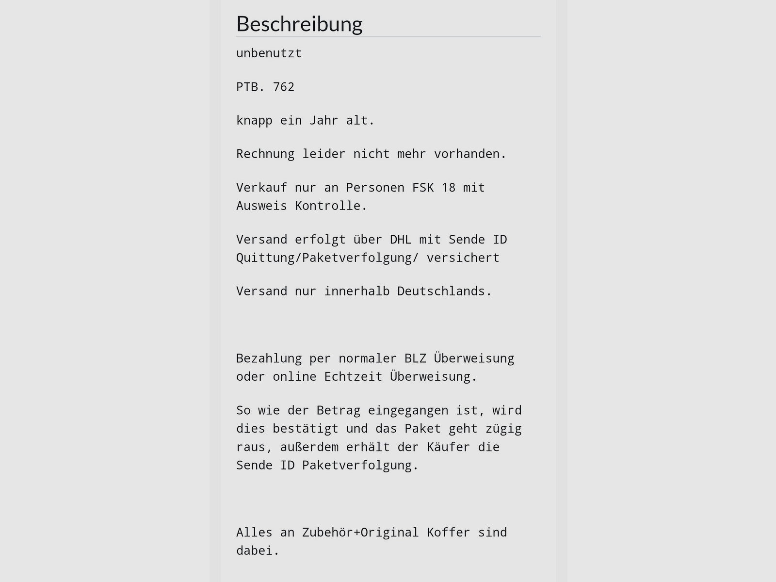 bijna nieuwe Walther p99 Schreckschuss Pistole 9mm P.A.K (de verzending is voor mijn rekening)