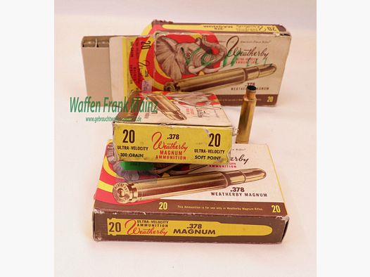 Weatherby - USA Langwaffenhülsen .378 WBY Mag