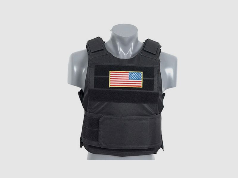 Delta Soft Body Armor -  BLACK [8FIELDS]