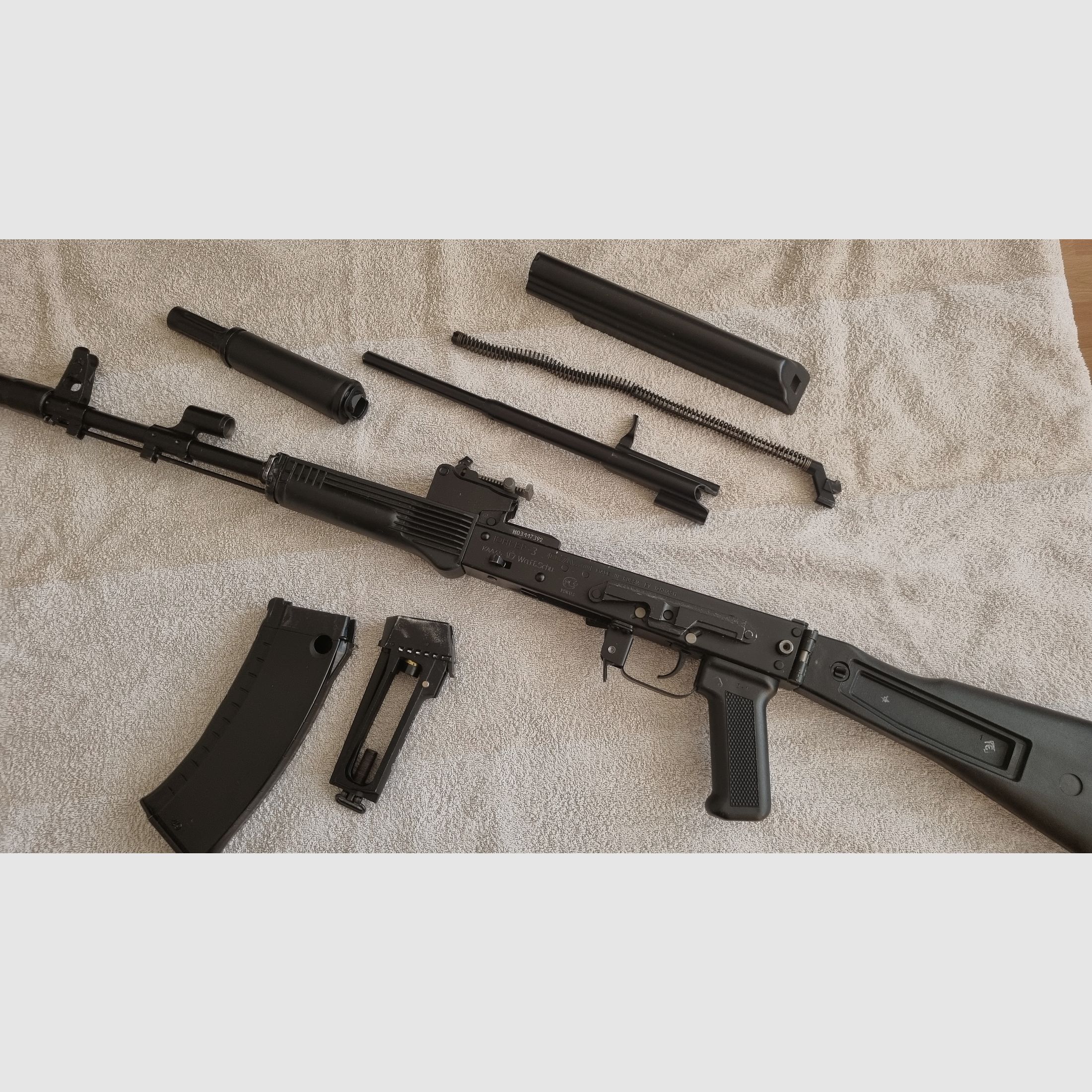 Izhmash YUNKER 3  (AK-74M)  Russische CO2 luchtgeweer uit originele onderdelen