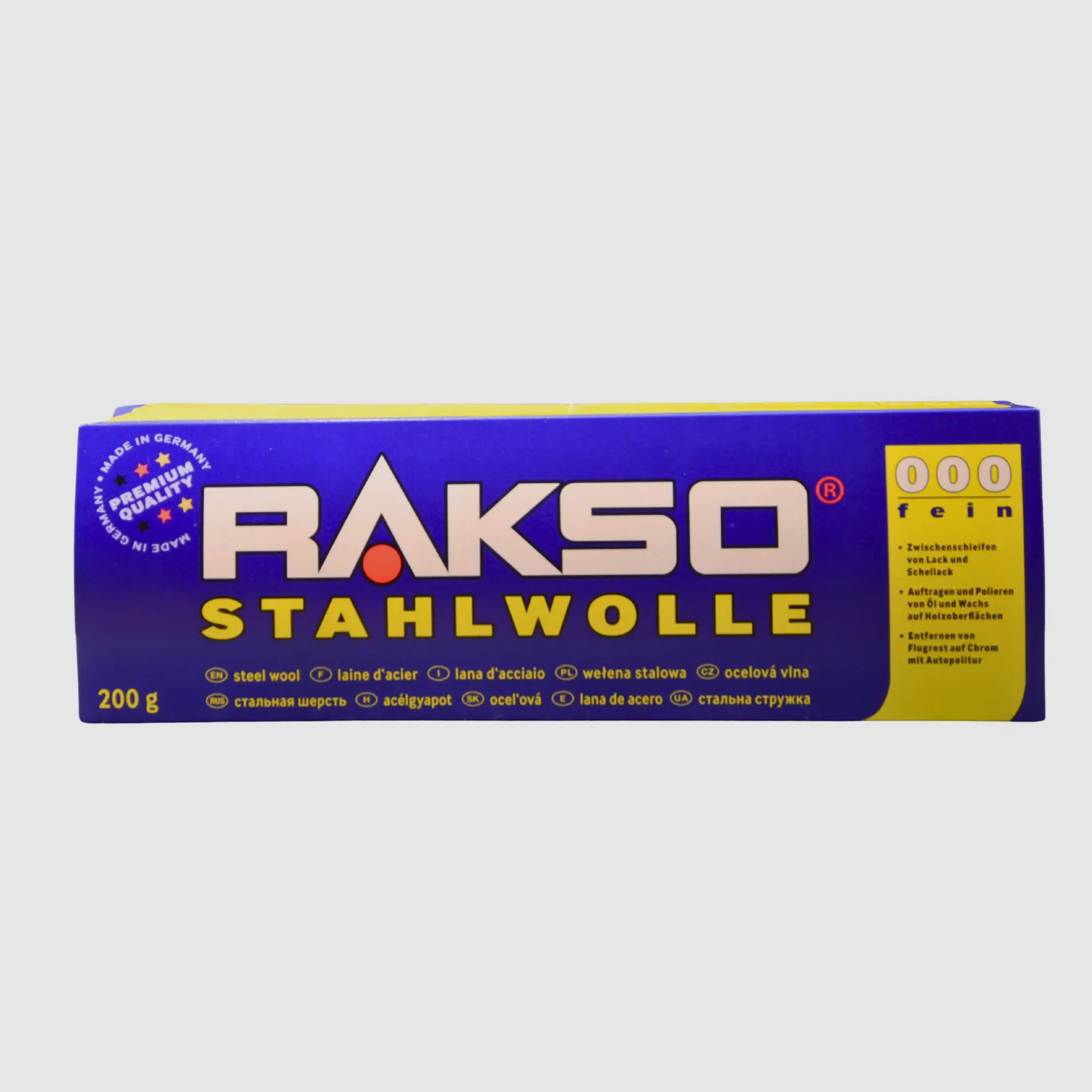 RAKSO Stahlwolle 000
