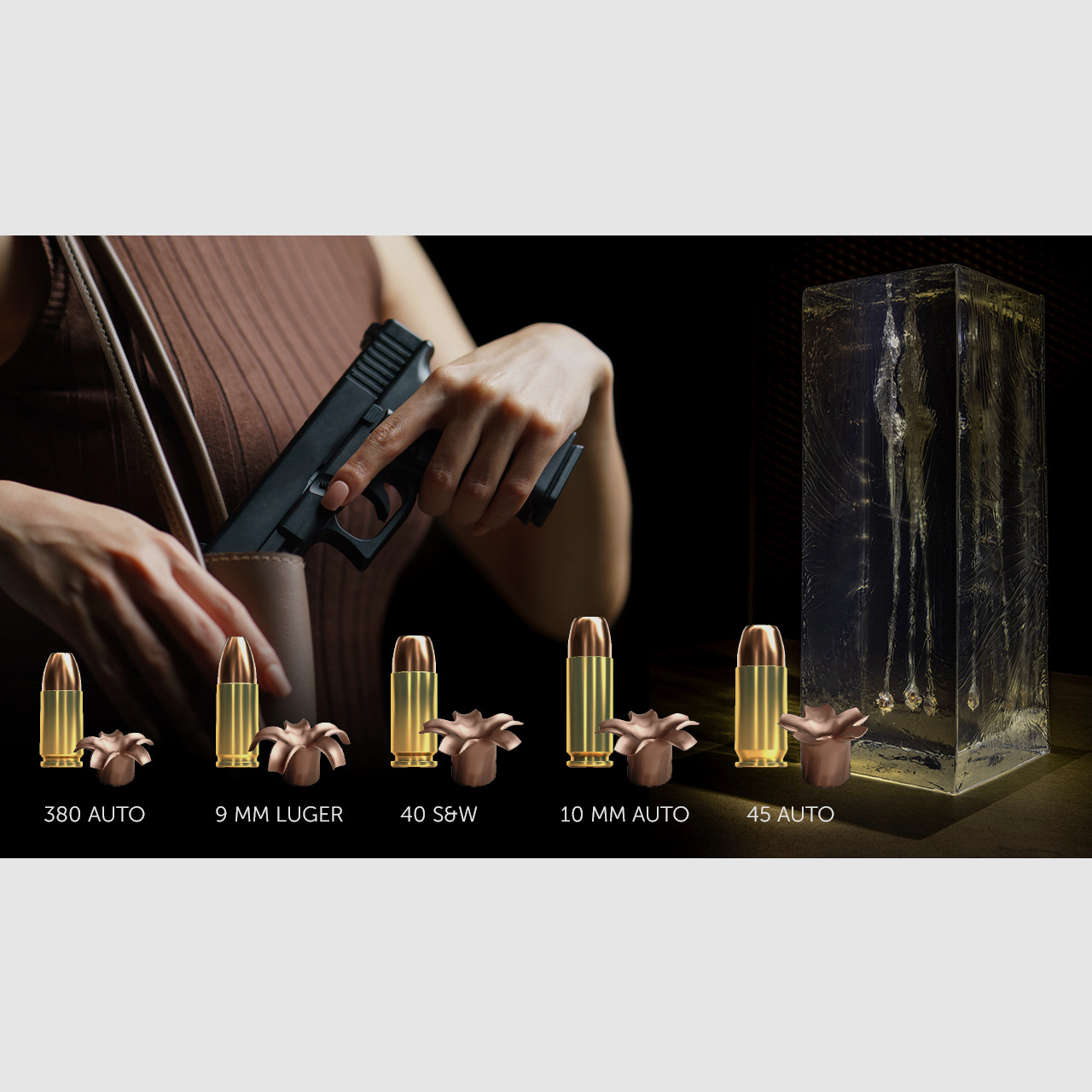 Sellier & Bellot 2012966 .45 ACP XRG Defense 10,7 g 165 szt. 25 sztuk