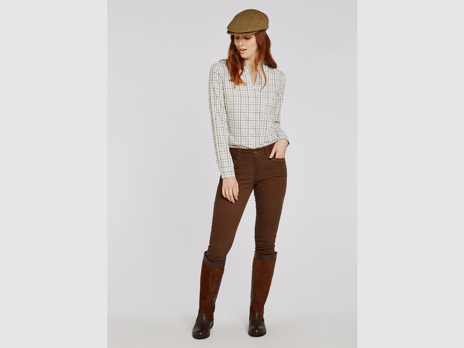 Dubarry of Ireland Pantalon en velours côtelé Honeysuckle mocha