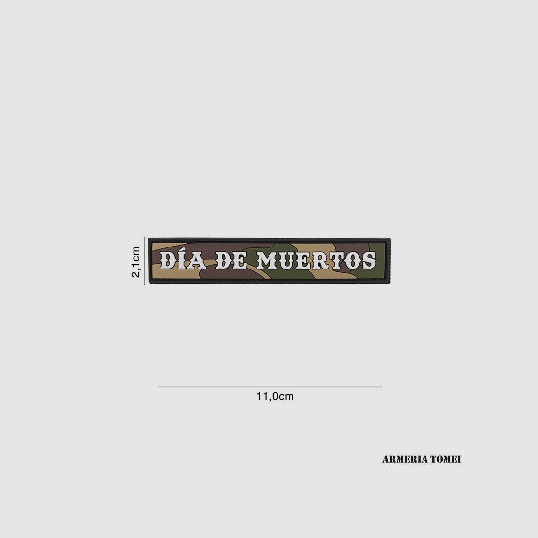 PATCH – 3D PVC DIA DE MUERTOS WOODLAND #6131