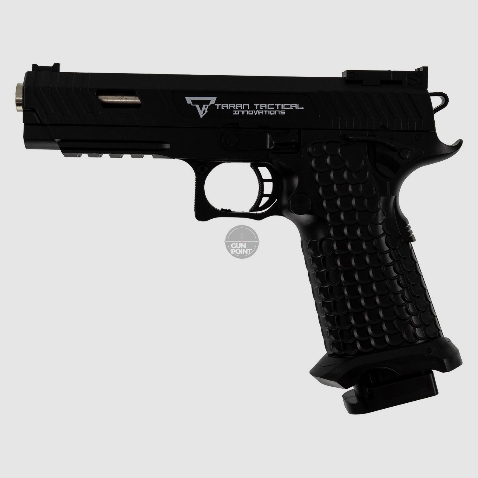Softair - Pistole - Q7 Combat Master JW3 6mm Federdruck - ab 14, unter 0,5 Joule