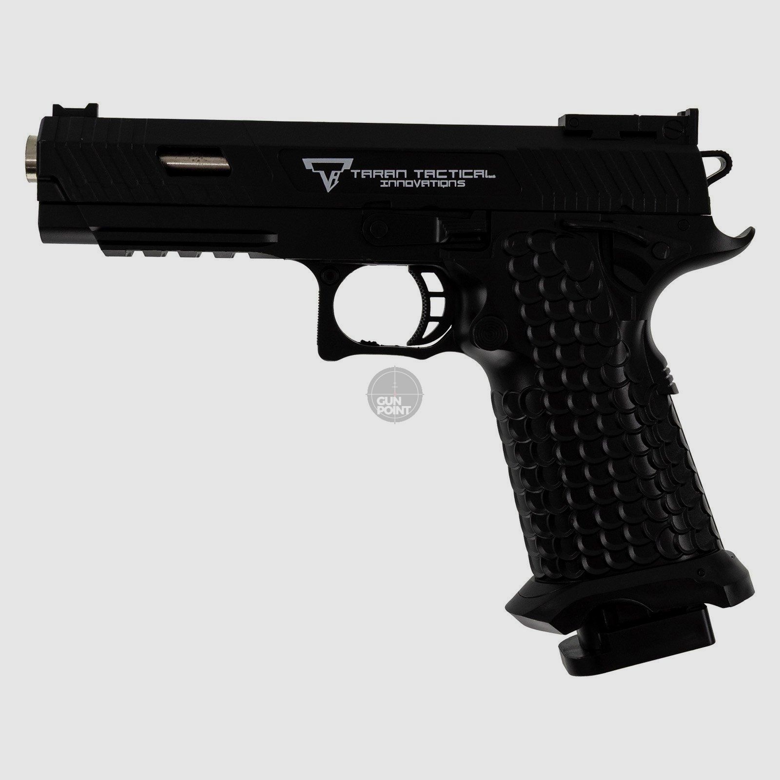 Softair - Pistole - Q7 Combat Master JW3 6mm Federdruck - ab 14, unter 0,5 Joule