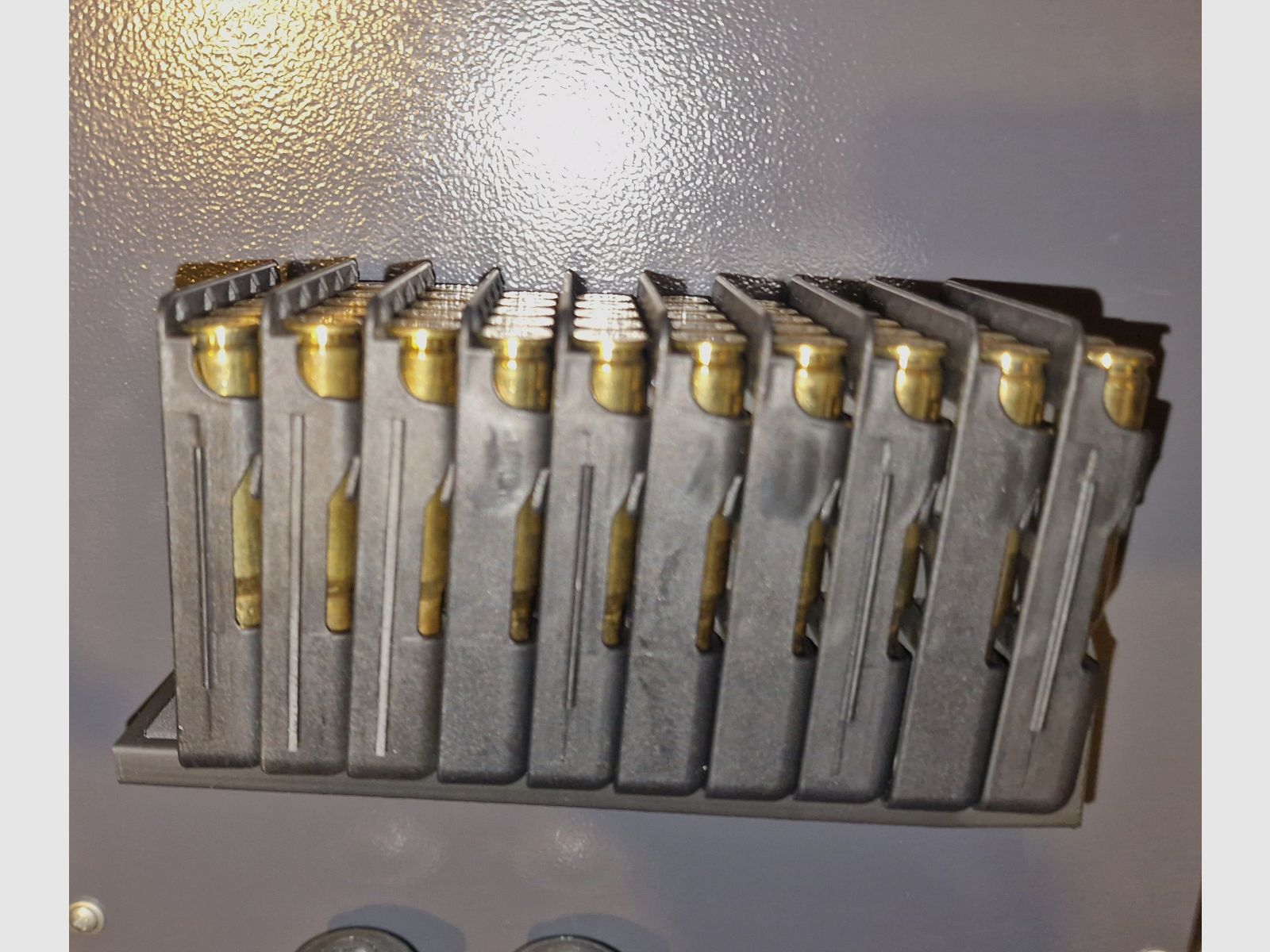 Halterung für Patronenclips