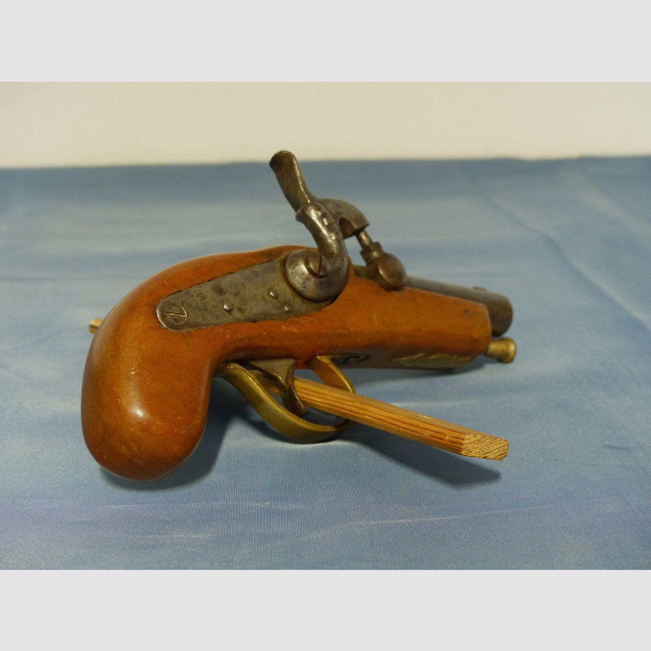 Vorderlader Perkussion Pistole Derringer antik vintage