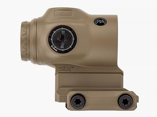 PRIMARY ARMS SLx 1X Micro Prism Scope mit ACSS Cyclops Reticle Gen II, FDE Gehäuse
