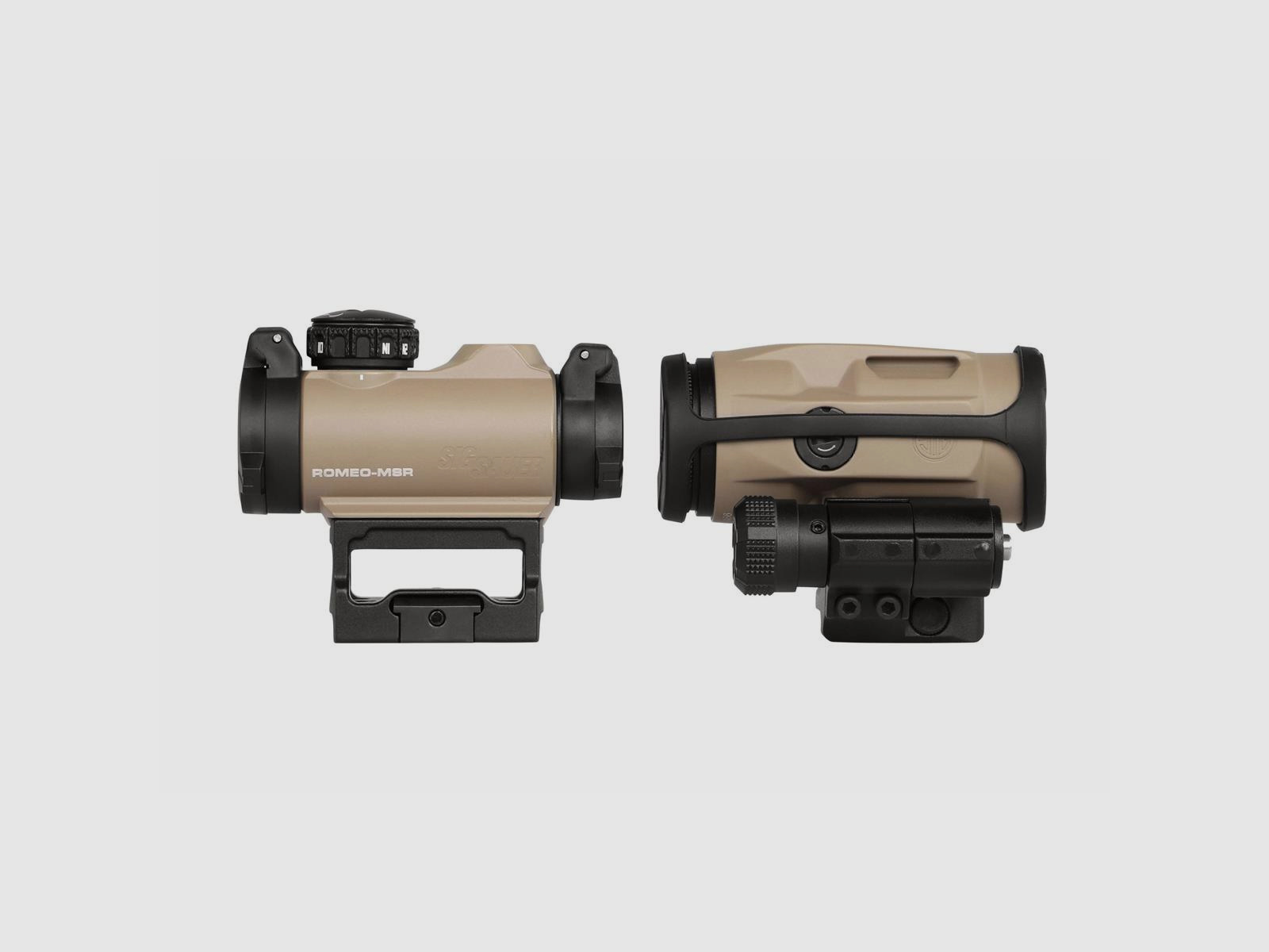 Sig Sauer ROMEO-MSR + JULIET3-MICRO FDE Magnifier