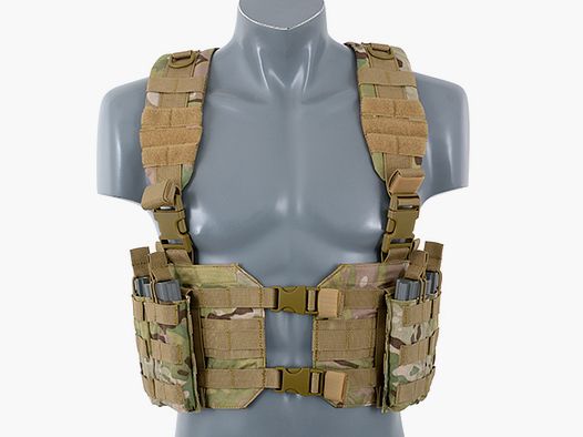 Split Front Chest Harness - Multicamo [8FIELDS]