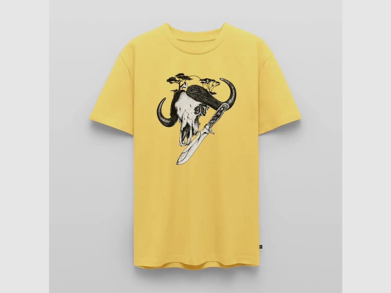 PUMA Heren Premium T-Shirt "White Hunter – Big Game"