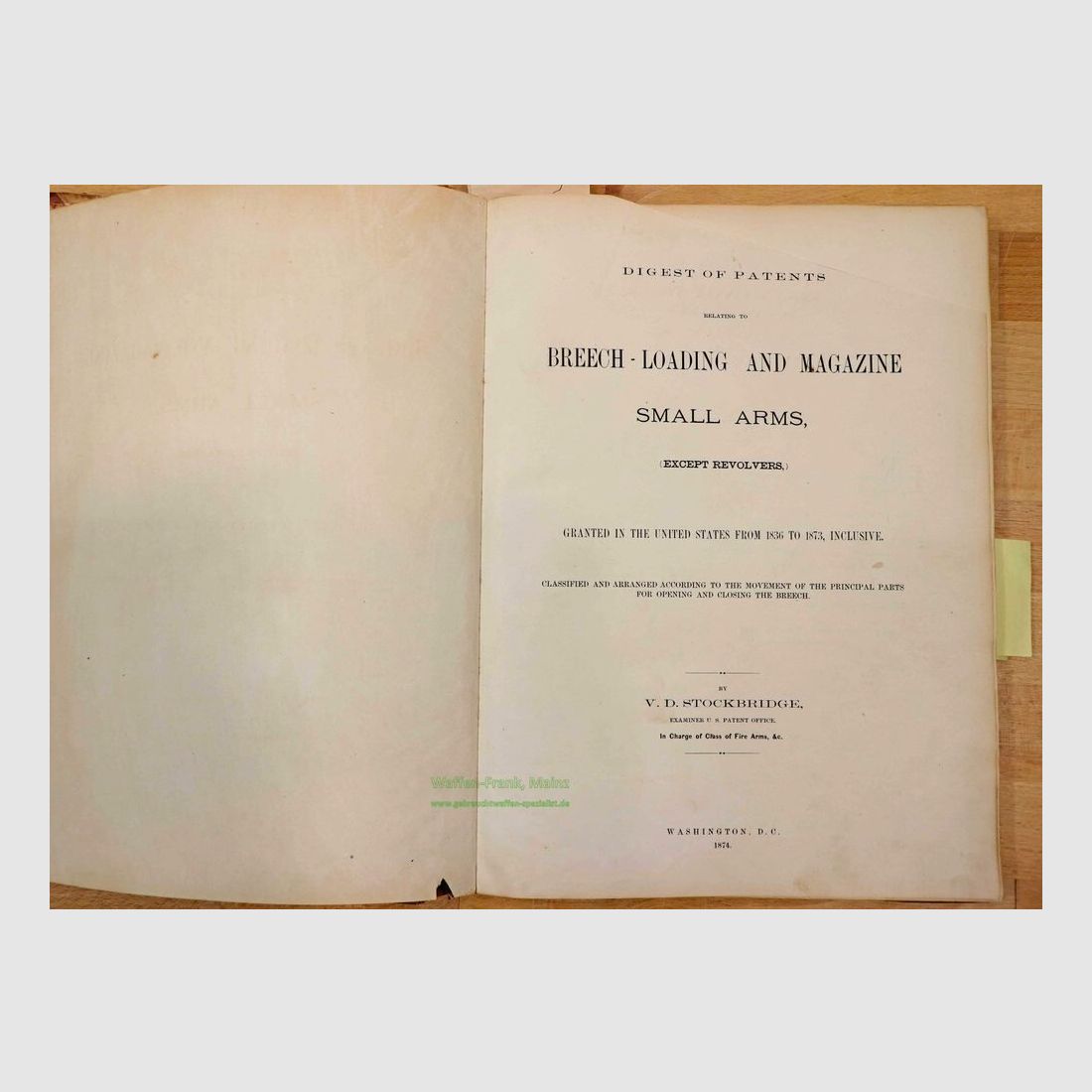 USA, Diverse Breech-Loading and Magazine Buch