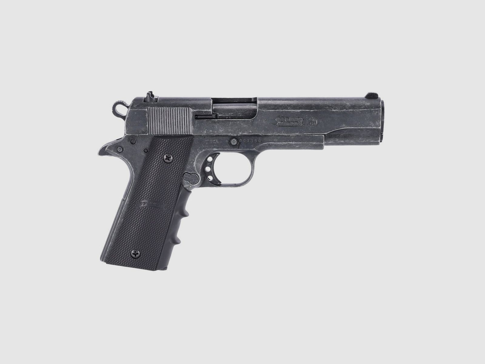 ME-Sportwaffen ME 1911 Sport Kal. 9 mm P.A.K. antik-look Kunstoffgriff Schrec...