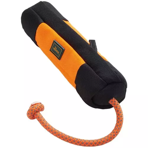 Trainer per snack dummy Hunter con corda arancione/nera, immagine 3 di 3