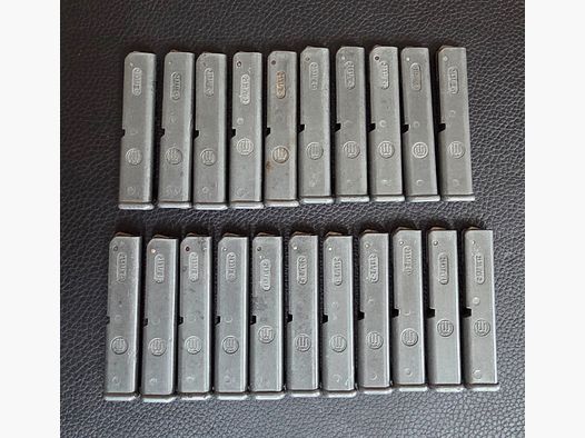 Haenel Magazine  12 pièces   8 pièces   6 pièces pour Model 310 / 49a et Anschütz 275 / 276