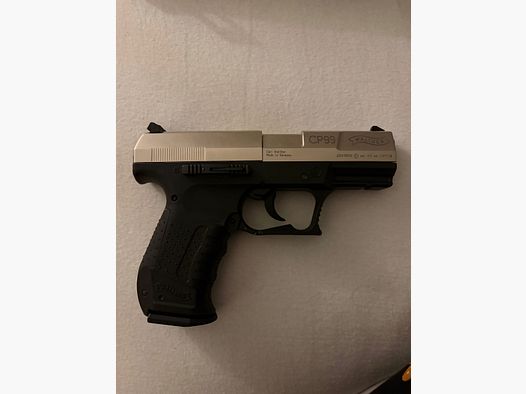 Walther CP99 CO₂ Luftpistole 4,5 mm (.177) mit Trommelmagazin