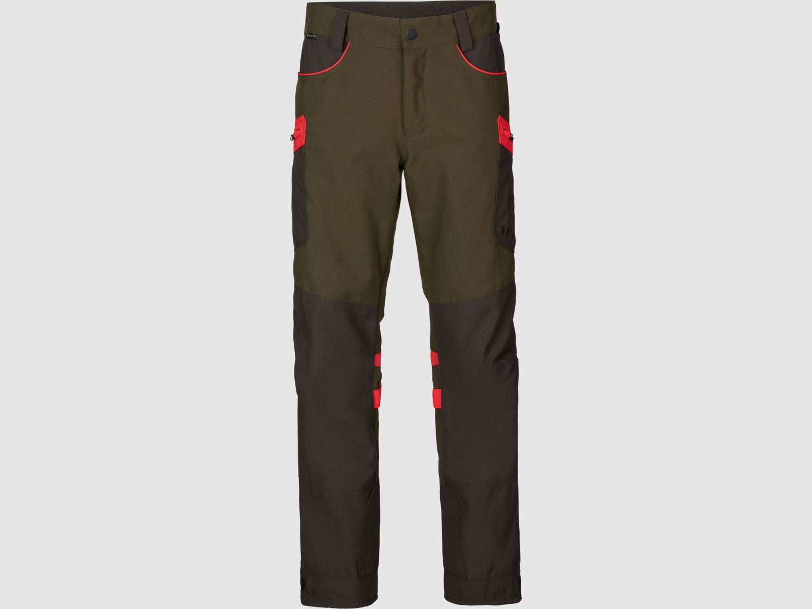Härkila Pro Hunter Dog Keeper GTX Pantaloni Uomo Verde Oliva/Arancione 54