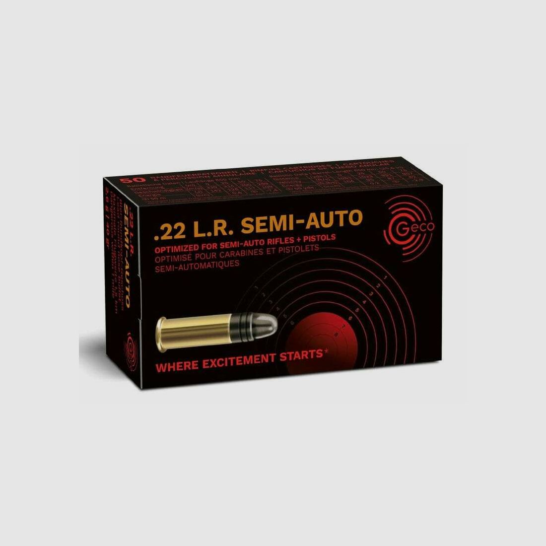 GECO .22 SEMI-AUTO 2,6g/40gr