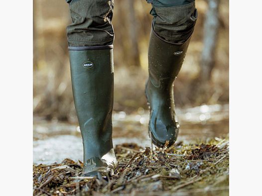 Mono Hunting Green Kaki Gummistiefel - Komfort 40-46