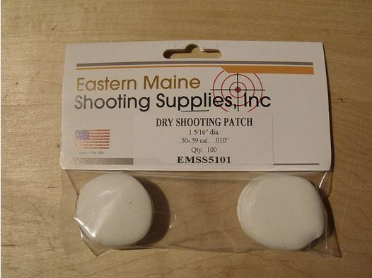 100 Schusspflaster von "Eastern Maine".50 - .59 cal.