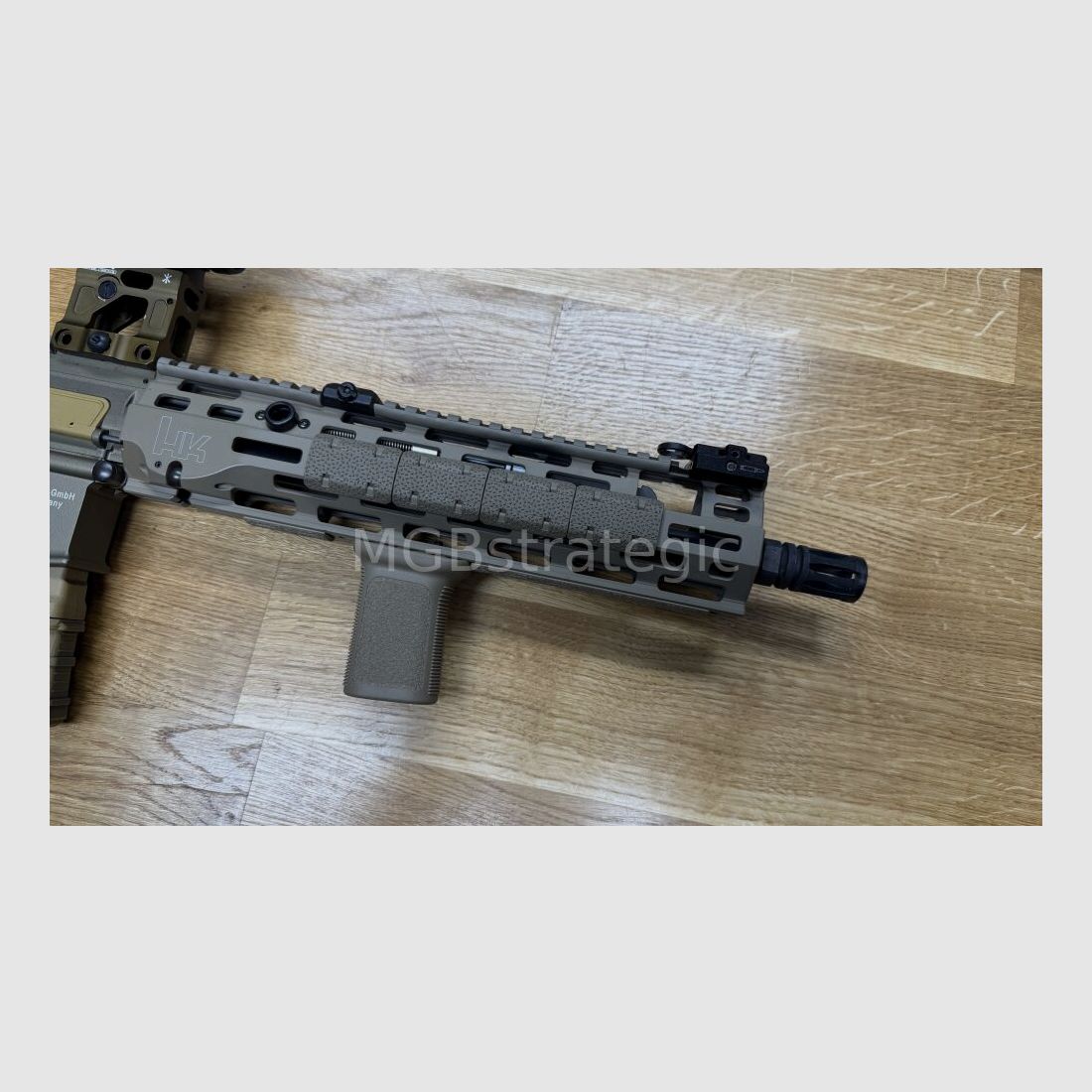 Heckler & Koch MR223 A3 Slim-Line 12,5" Lauf - halbautom. Büchse .223Rem H&K M-LOK Handschutz / Lauf abgedreht & gekürzt / System HK416
