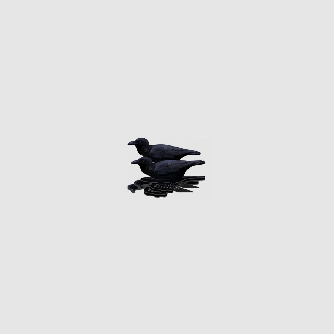 FUD LOCK CORBEAU 6 pièces flexible Top Folding Up Decoy de NRA