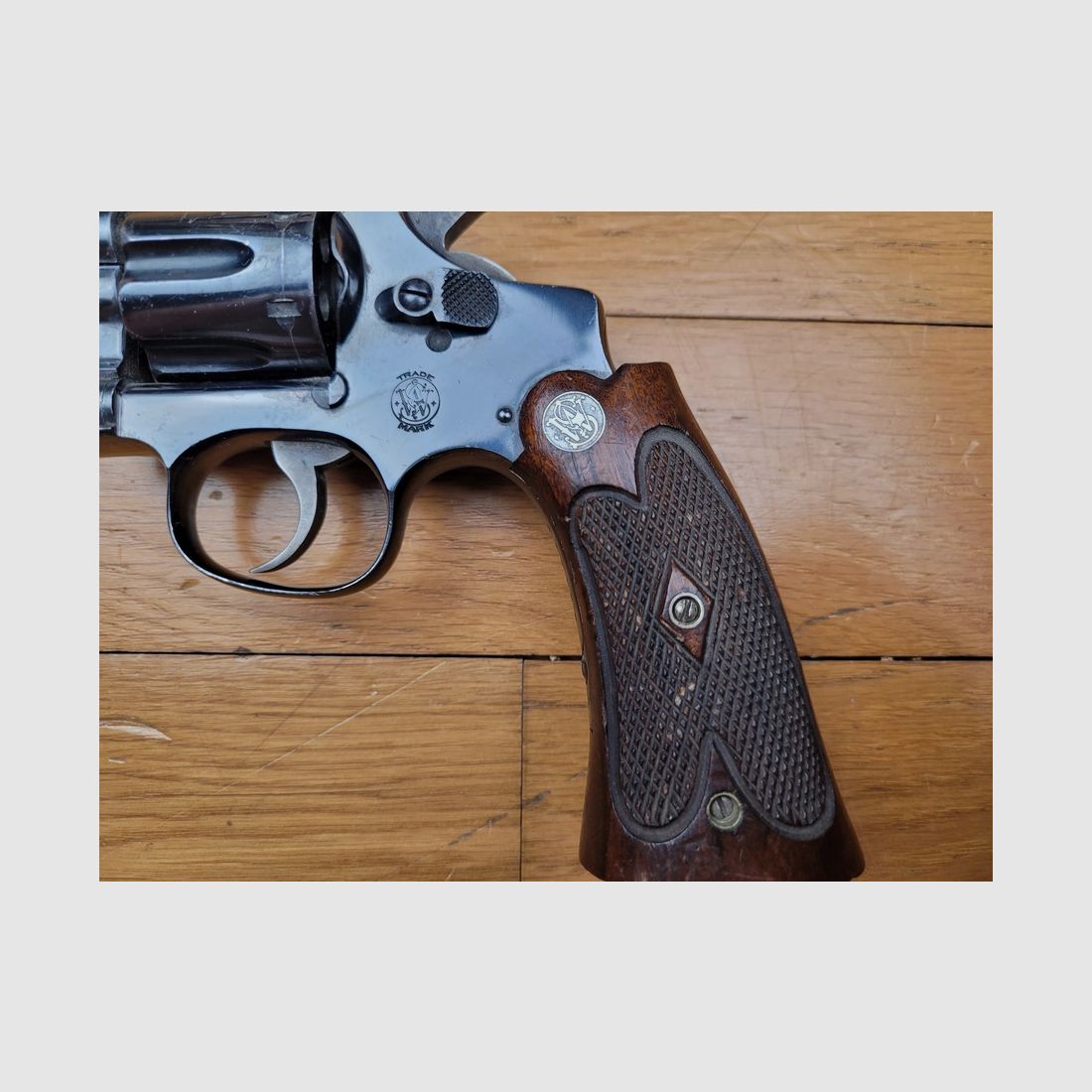 Seltenes Revolver Smith&Wesson 22/32 Heavy Frame Target – Bekeart Modell – 22LR – ca. 1928 – Top Zustand!, Bild 3 von 22
