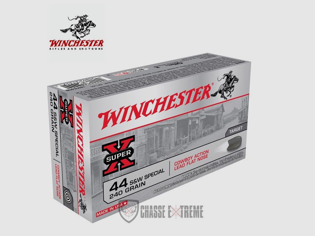 50 Patronen WINCHESTER Super-X Kal. 44S&W spec 240gr LRN, Bild 1 von 2