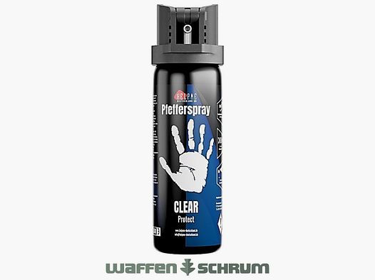 Helpme Pfefferspray CLEAR 60ml - Strahl konisch Tierabwehrmittel