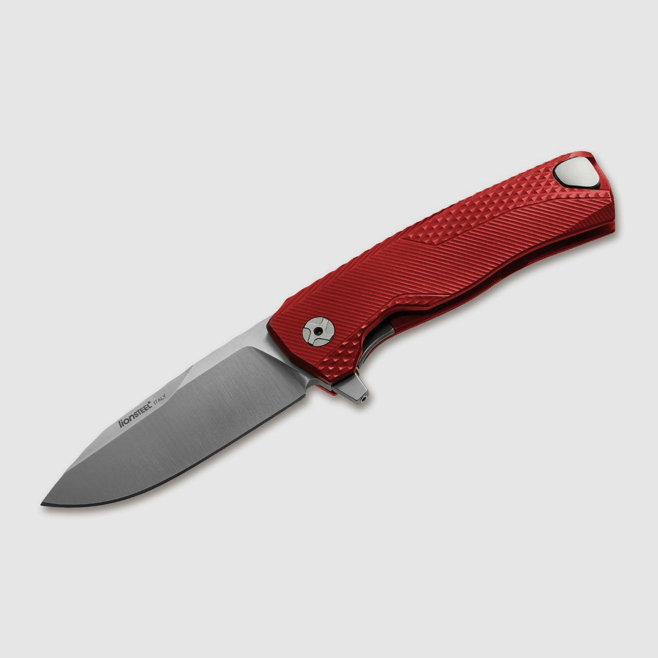 Taschenmesser ROK Aluminium Red Satin
