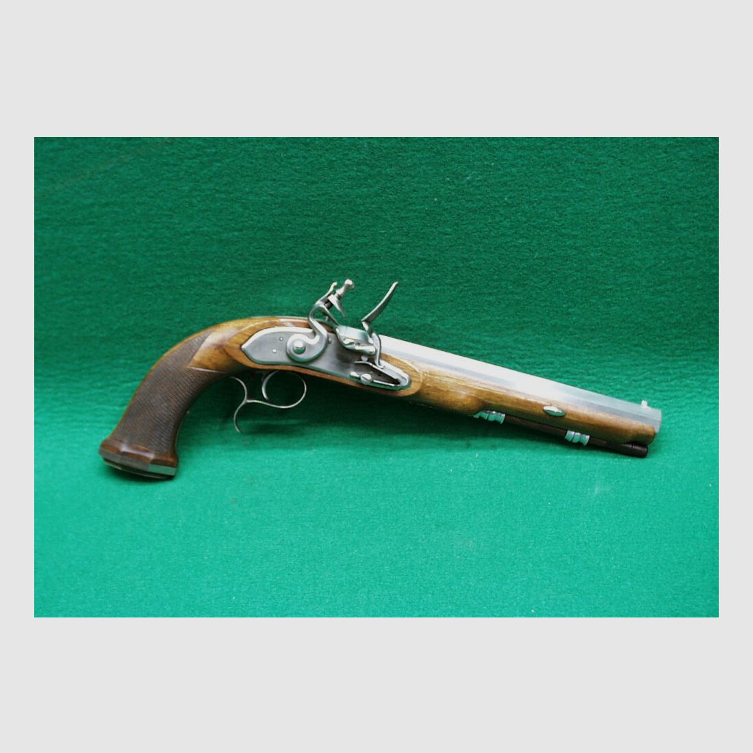 Artax	 Boutet Steinschloßpistole, Kal.45 glatt, steel finish