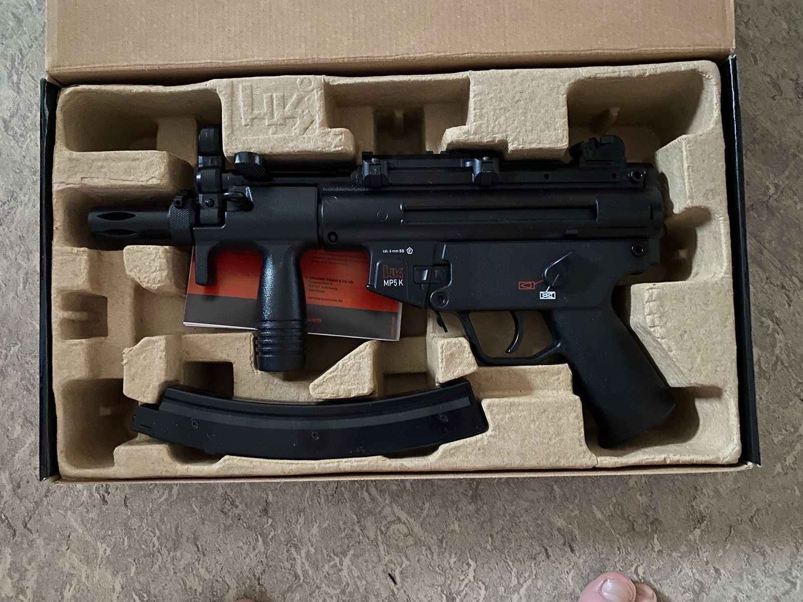 MP5k Gas BB schnell wie neu