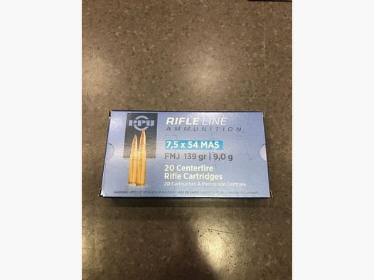 PRVI PATRONEN 7,5X54 MAS GR 139