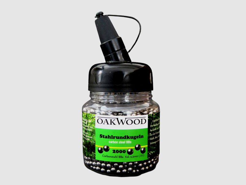 CARBON - STAHLKUGELN 4,5MM - 1000 STÜCK