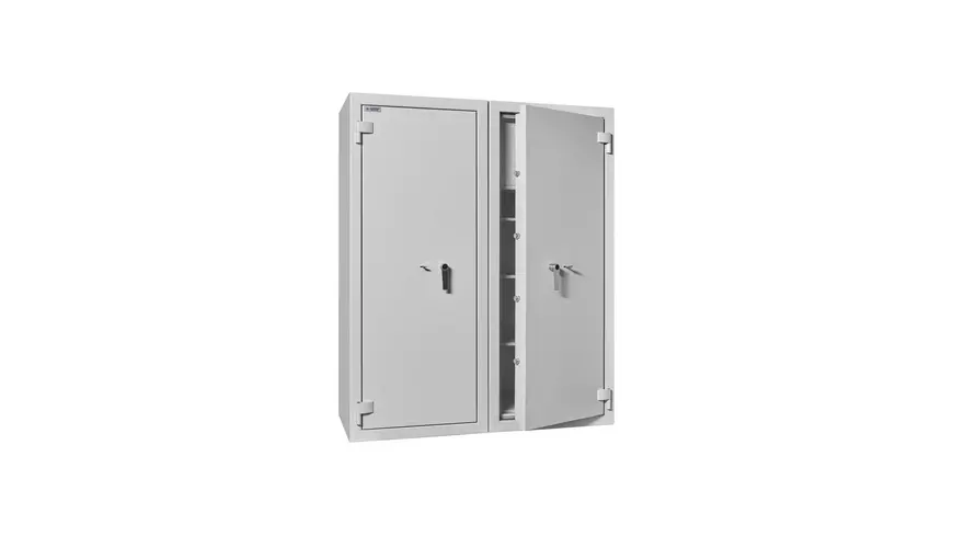 Armadio per armi HARTMANN TRESORE Erich 200 - Serratura elettronica E 73300 - 16 Supporti per armi lunghe EN1143-1 Nuovo armadietto per armi