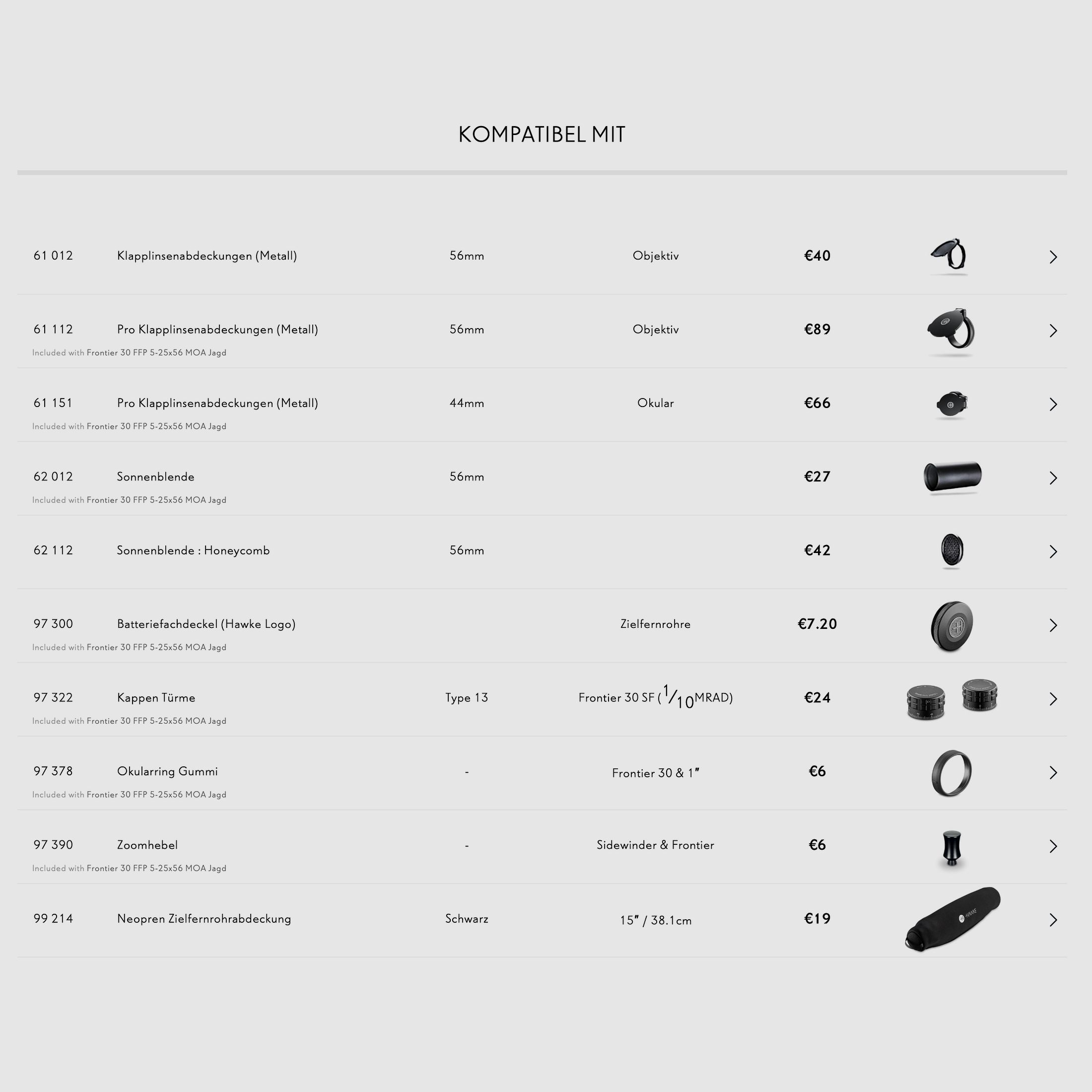 Hawke luneta celownicza 18541 FRONTIER 30 FFP 5-25x56 MOA POLOWANIE ZDOLNOŚCI