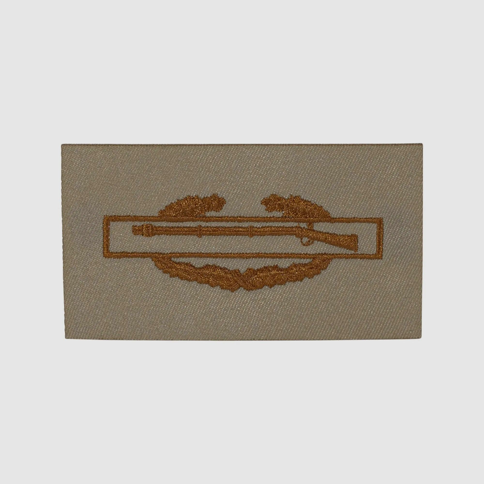 Unbekannt Abzeichen US Combat Infantry Stoff desert