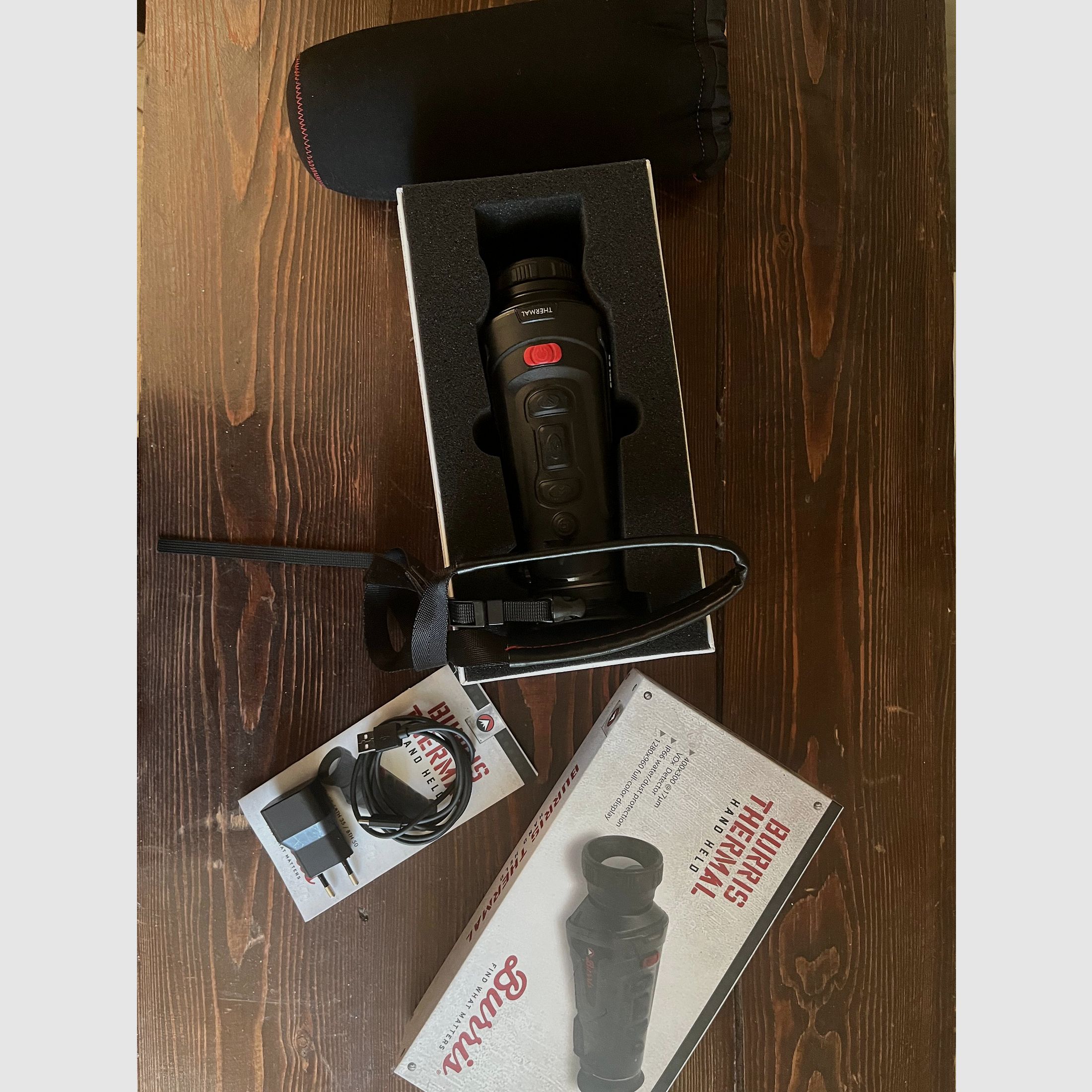 Burris BTH 25 warmtebeeldcamera – hoogwaardige instap met grote 400×300 sensor – identiek aan Jahnke, InfiRay, Seek Thermal en Guide