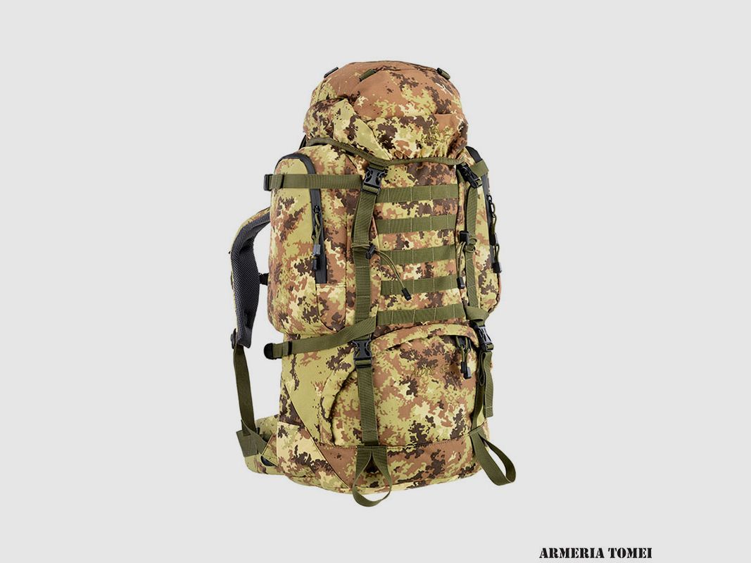 NERG OPEN LAND – BACKPACK – ALPINE BACK PACK 65 LT Italian Camo (VEGETATO)