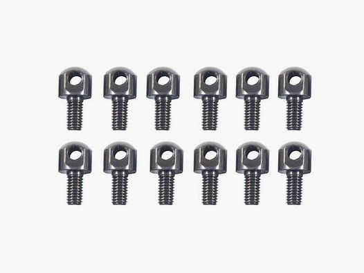 UNCLE MIKES Sling stud tipo dome 10-32×3/8″, pack de 12