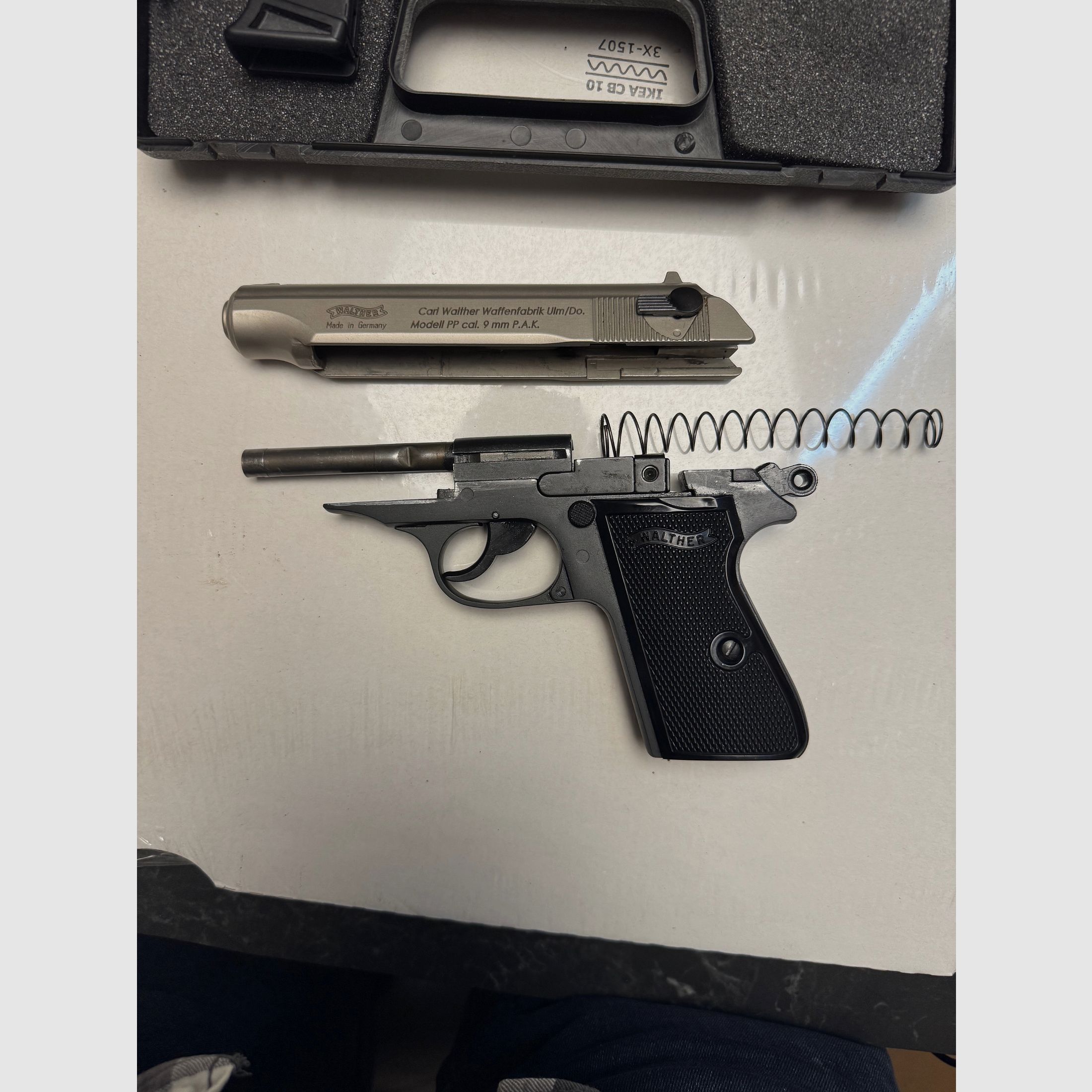 Gas and signal pistol, Walther PP