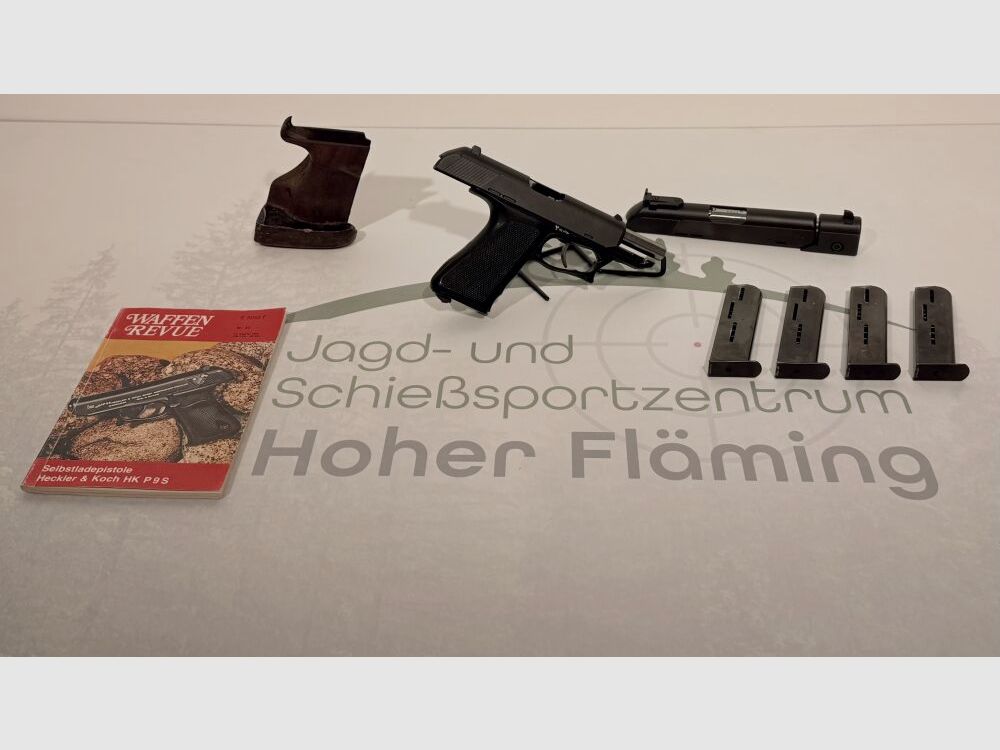 Heckler & Koch P9 avec canon de match supplémentaire 9mm Luger, image 1 sur 4