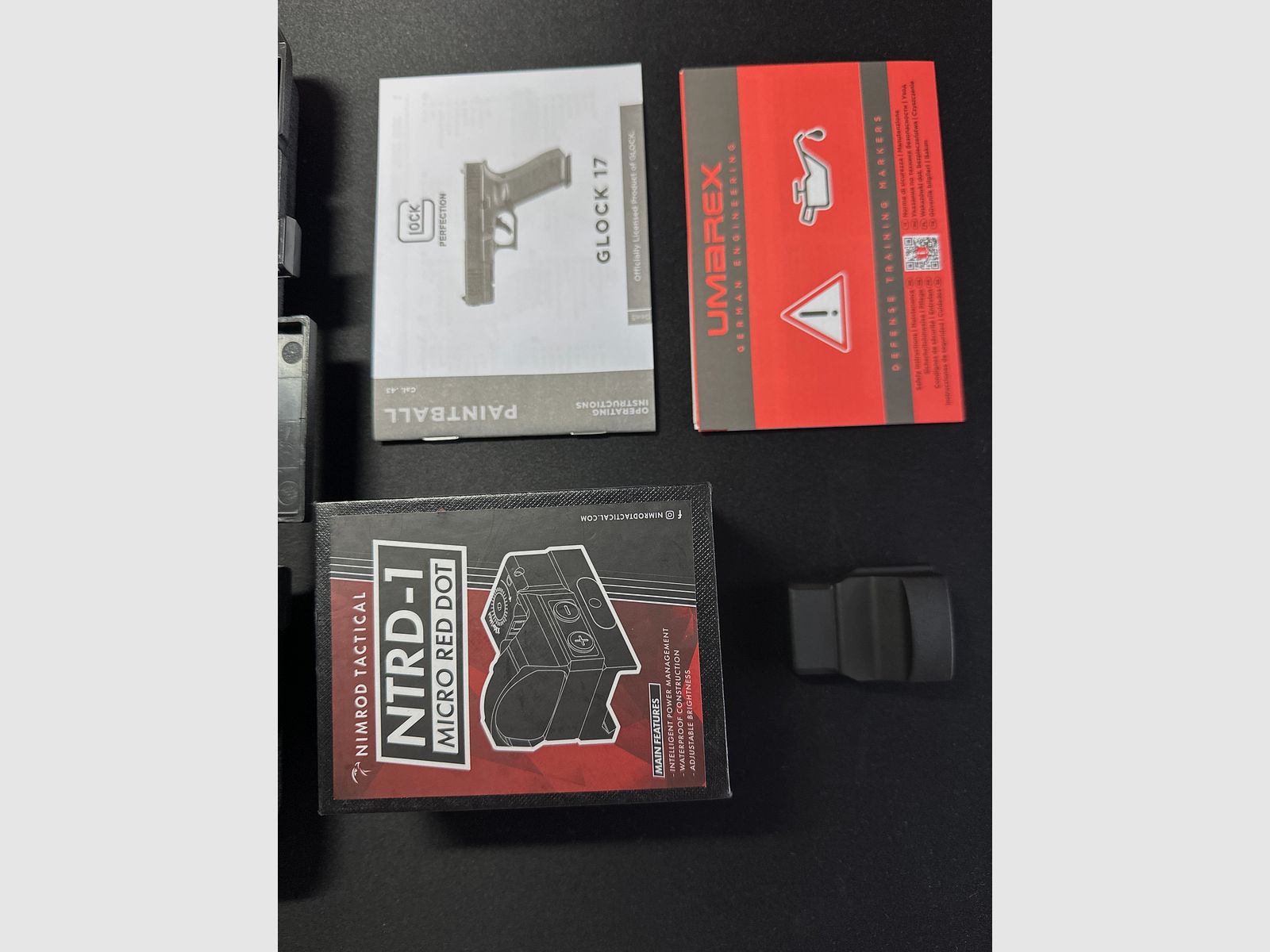 Glock 17 Gen. 5 T4E  CO2- RAM Pistole Kal. .43 